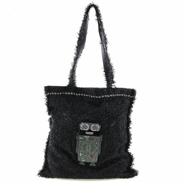 CHANEL Black Tote Bag - Picture 1 of 10